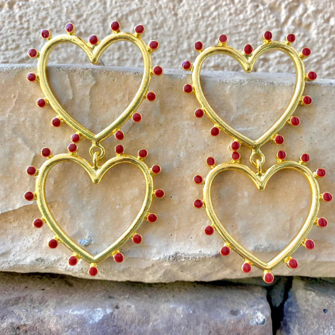 Stole my Heart Earrings