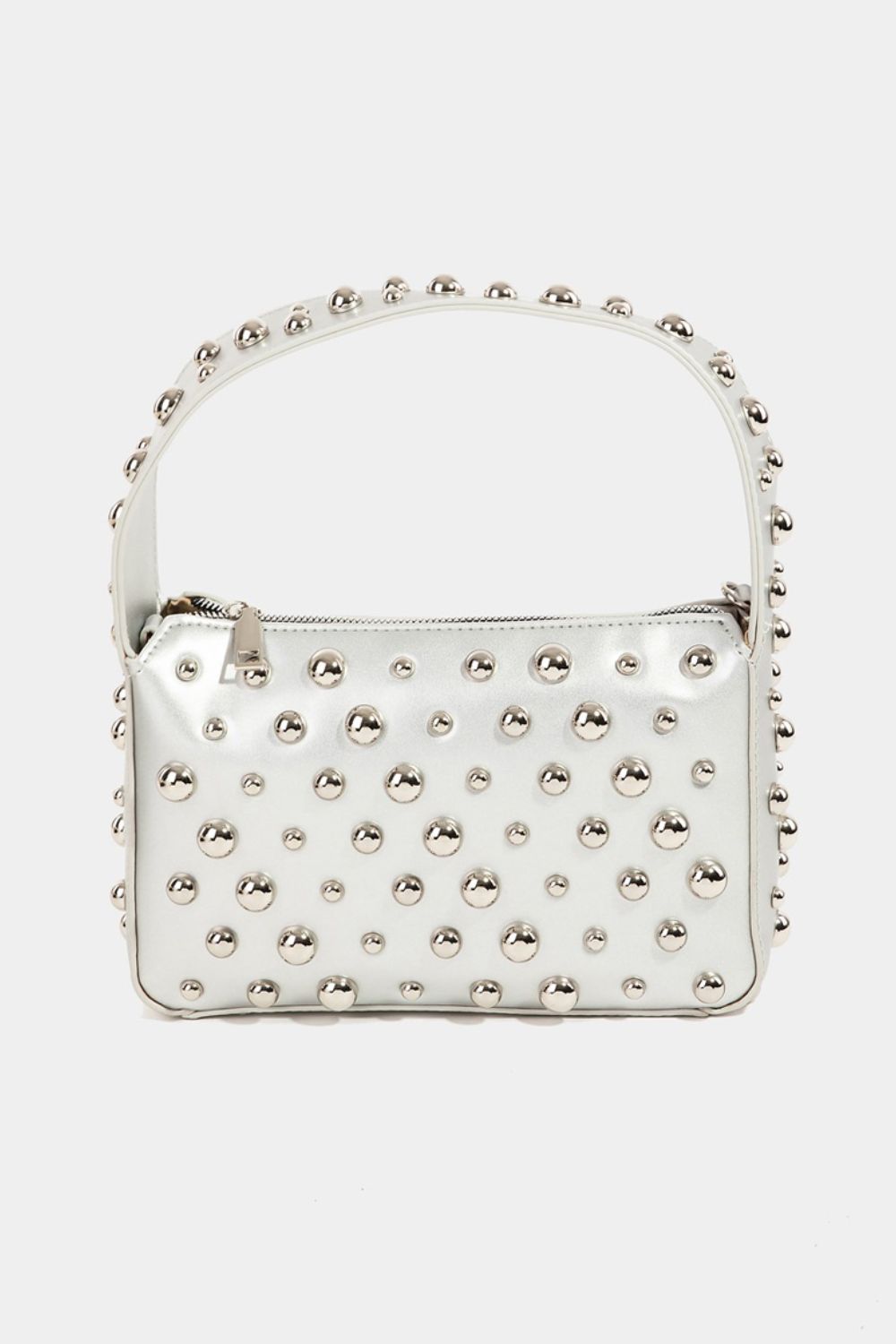 Lindsey Studded Square Handbag