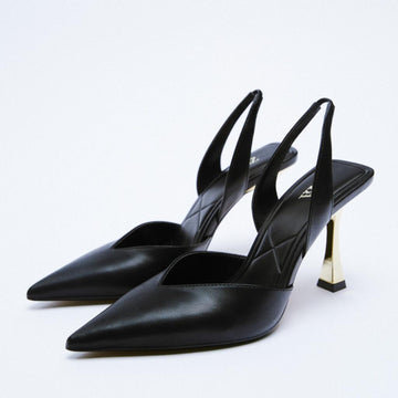 Diana Leather Stiletto Pumps