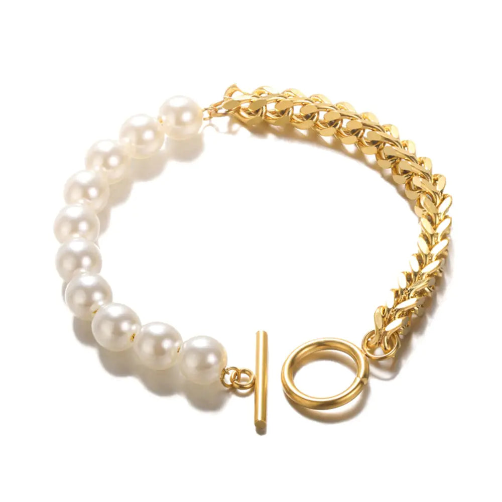 Regal Pearl Bracelet