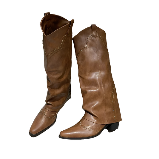 Cheyenne Brown Cowgirl Boots