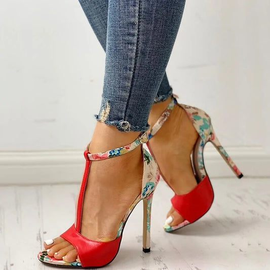 Stella Floral Stiletto Heels