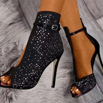 Crystal High Heels