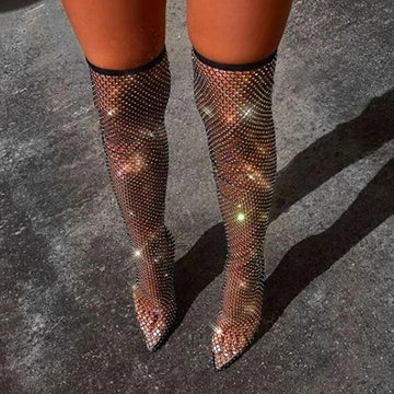 Raiya Sequence Over The Knee Boots